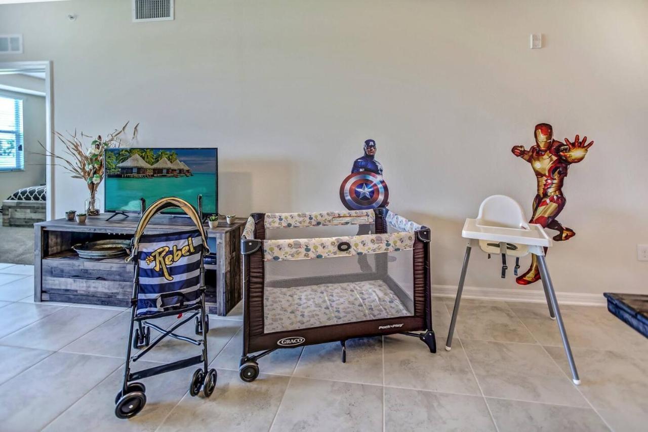 H - New 2 Bedroom Condo - 5 Miles To Disney - Free Water Park คิสซิมมี ภายนอก รูปภาพ